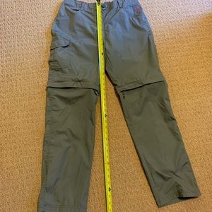 REDUCED!! UV Blocking Trail Pants/Shorts Size 14